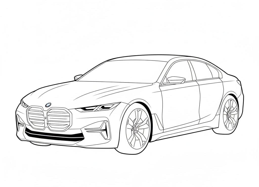 Tô Màu Xe Ô Tô BMW