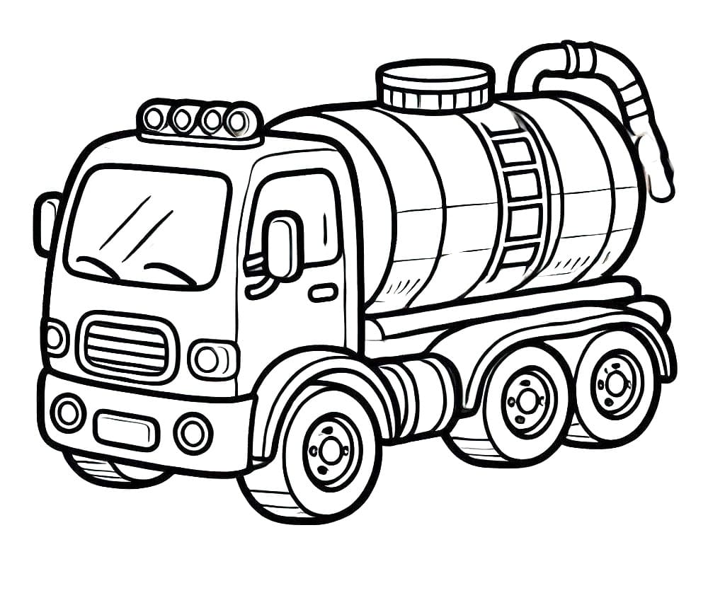 Xe Bồn Đáng Yêu