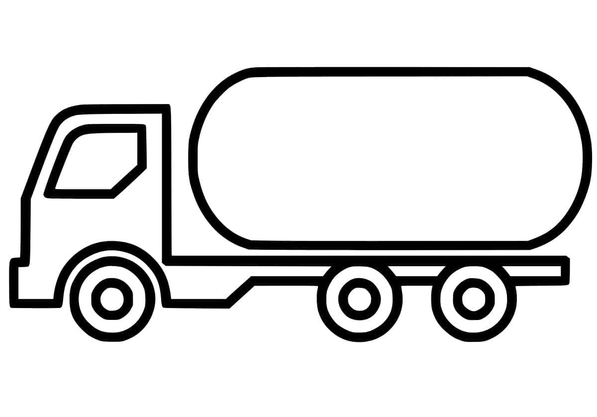 Xe Bồn Đẹp và Đơn Giản