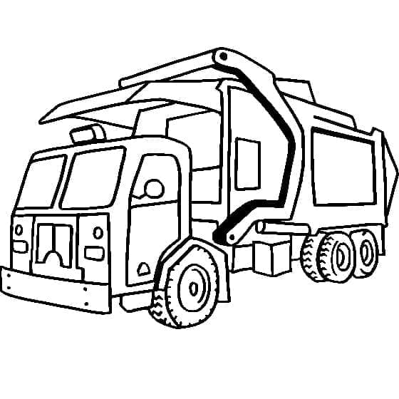 Xe Chở Rác Đẹp