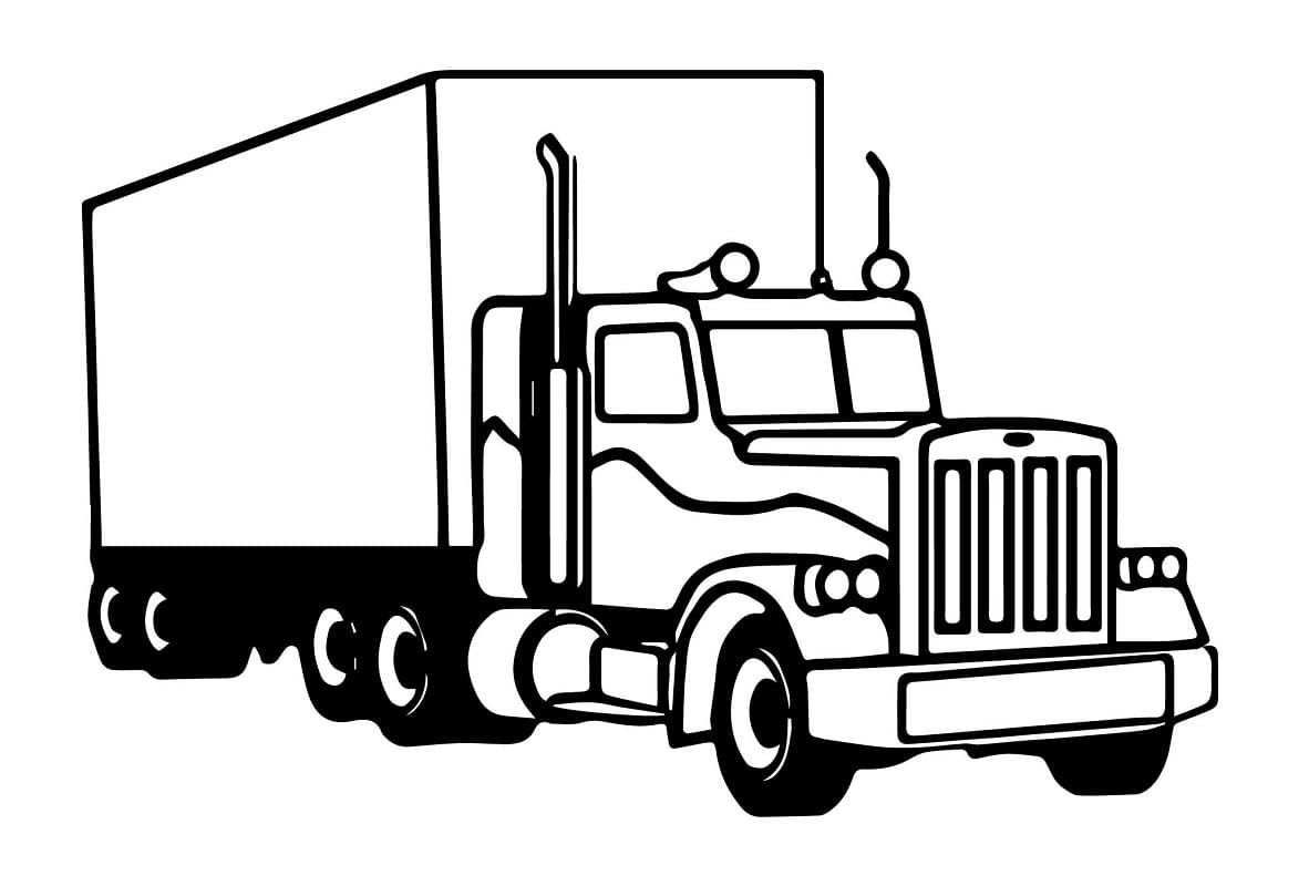 Xe Container Chở Hàng