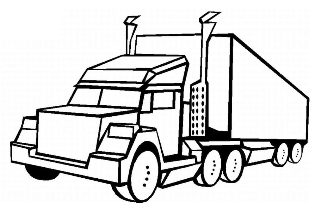 Xe Container Đơn Giản