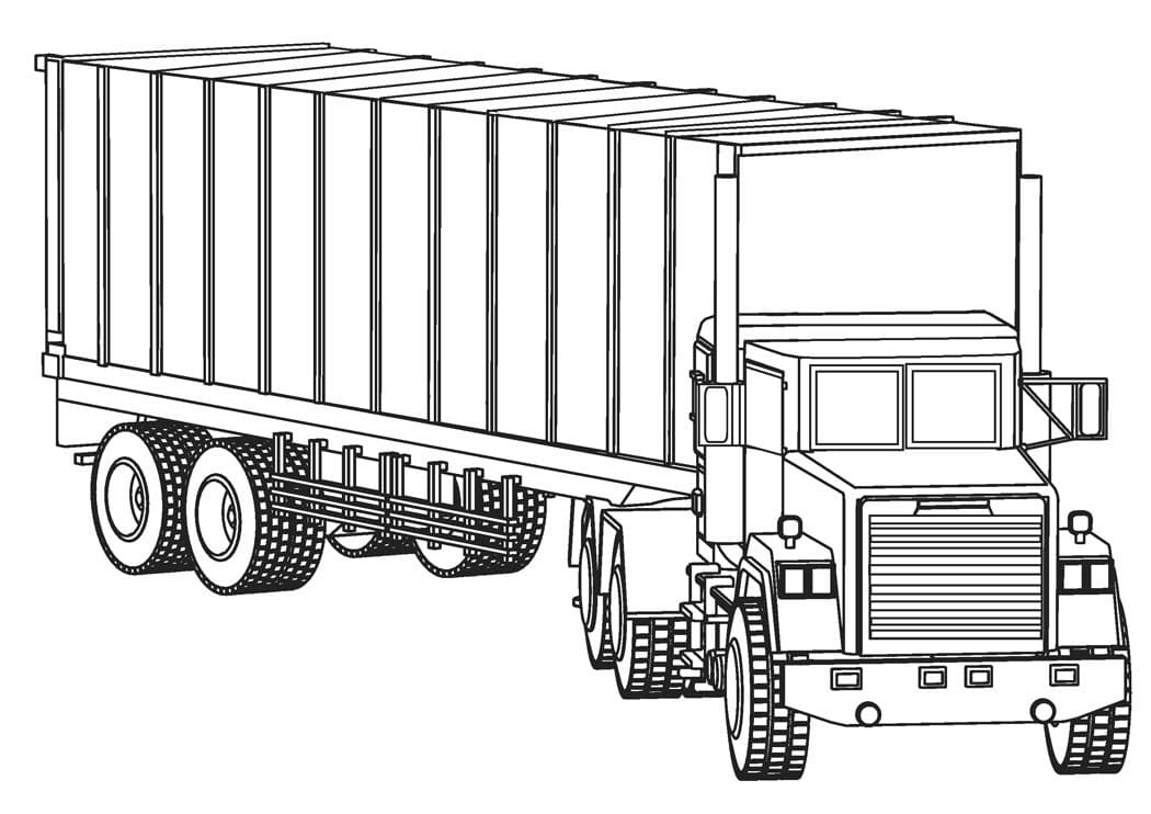 Xe Container Ngầu