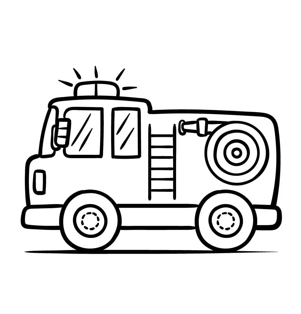 Xe Cứu Hỏa Cảnh Báo