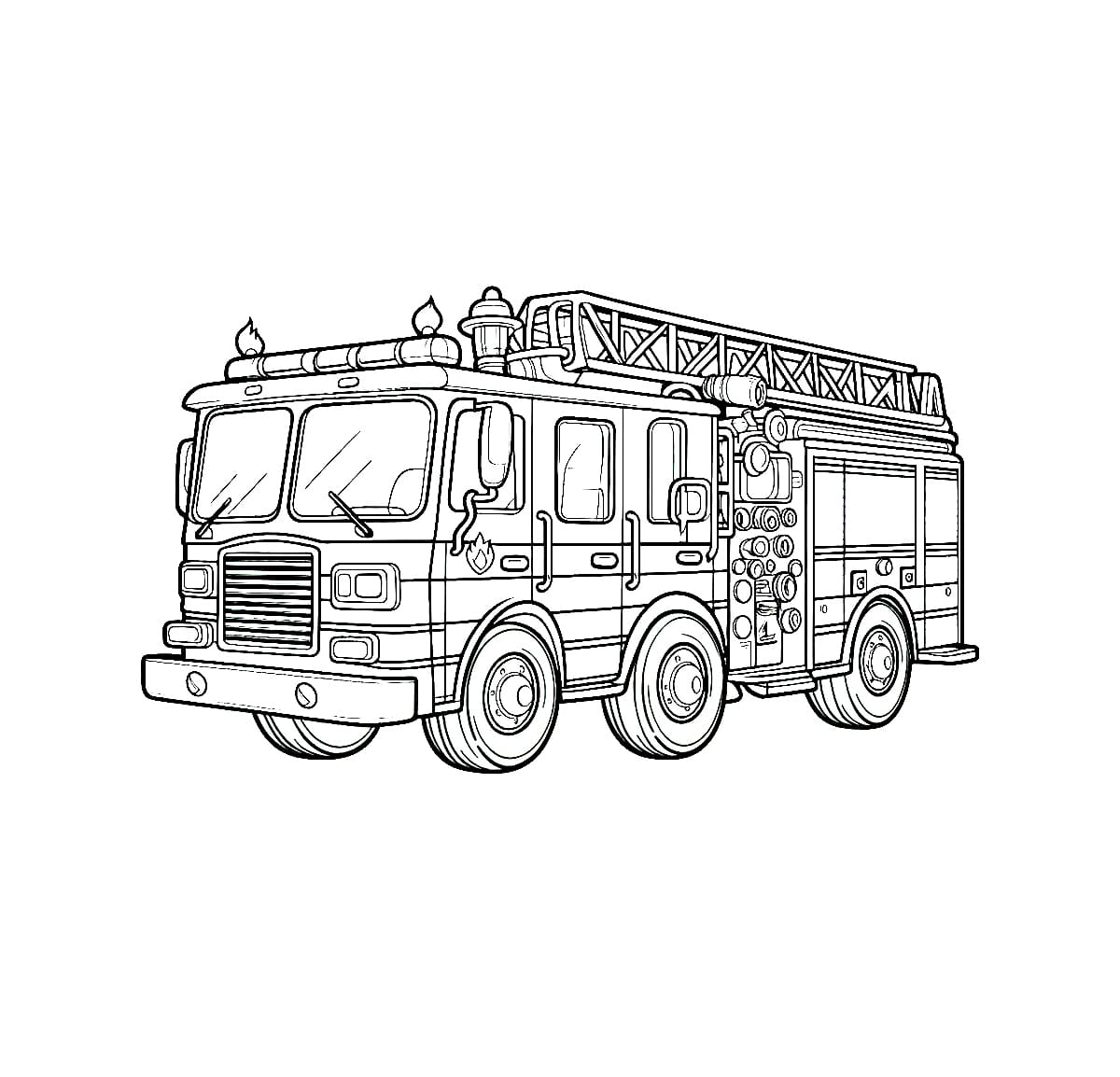 Xe Cứu Hỏa Lớn