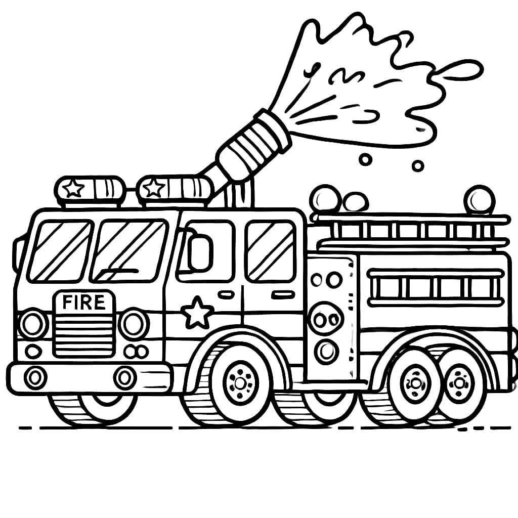 Xe Cứu Hỏa Phun Nước