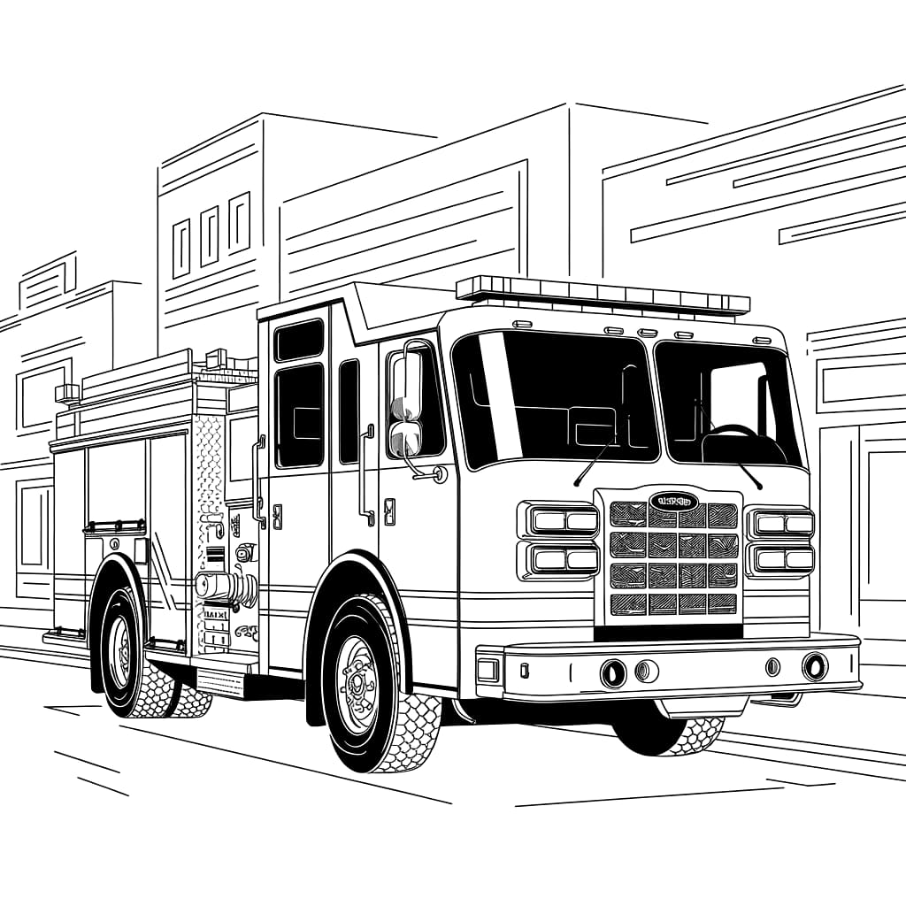 Xe Cứu Hỏa Thực Tế