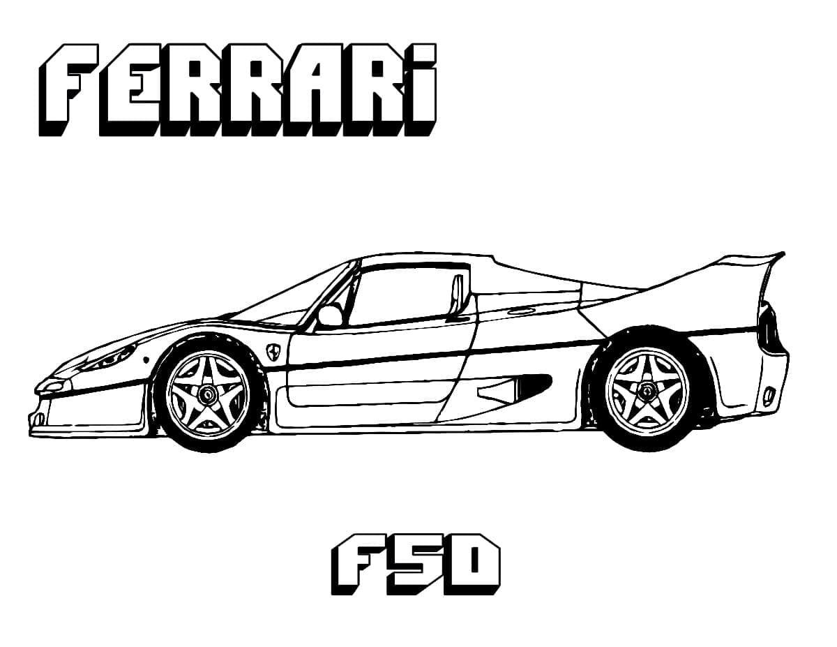 Xe Ferrari F50