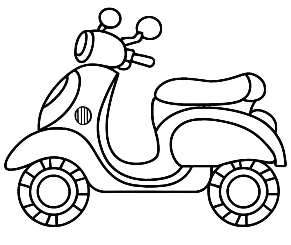 Xe Gắn Máy Đơn Giản và Đẹp