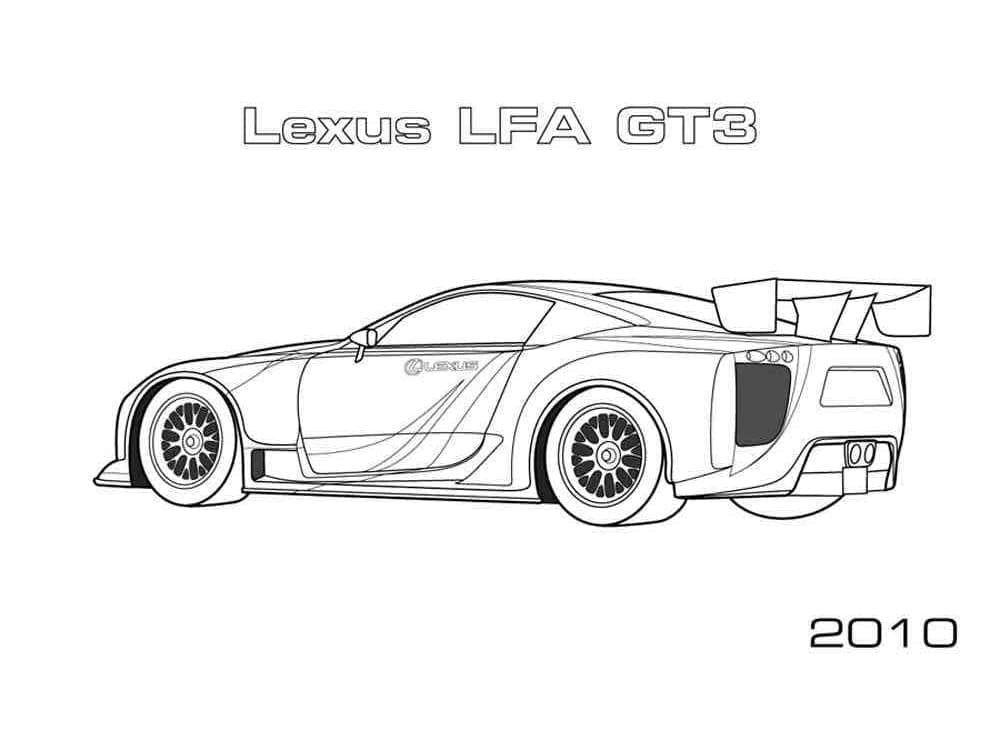 Xe Lexus LFA GT3