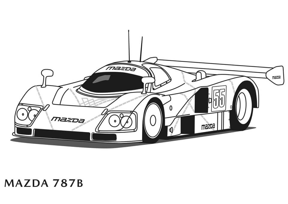 Xe Ô Tô Mazda 787B
