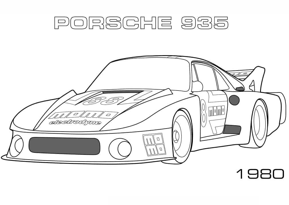 Xe Porsche 935