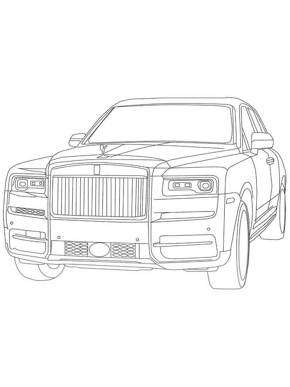 Tô Màu Xe Rolls-Royce