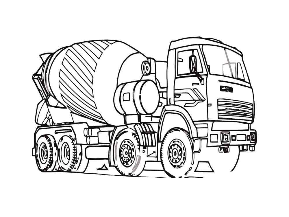 Xe Trộn Bê Tông (3)