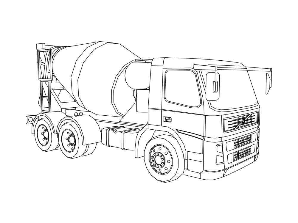 Xe Trộn Bê Tông (5)