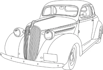 xe ô tô 1930 chevrolet coupe