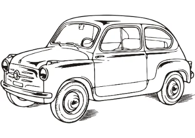 xe ô tô cổ fiat 600