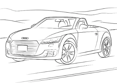 xe thể thao audi tt