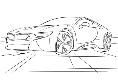 xe thể thao bmw i8