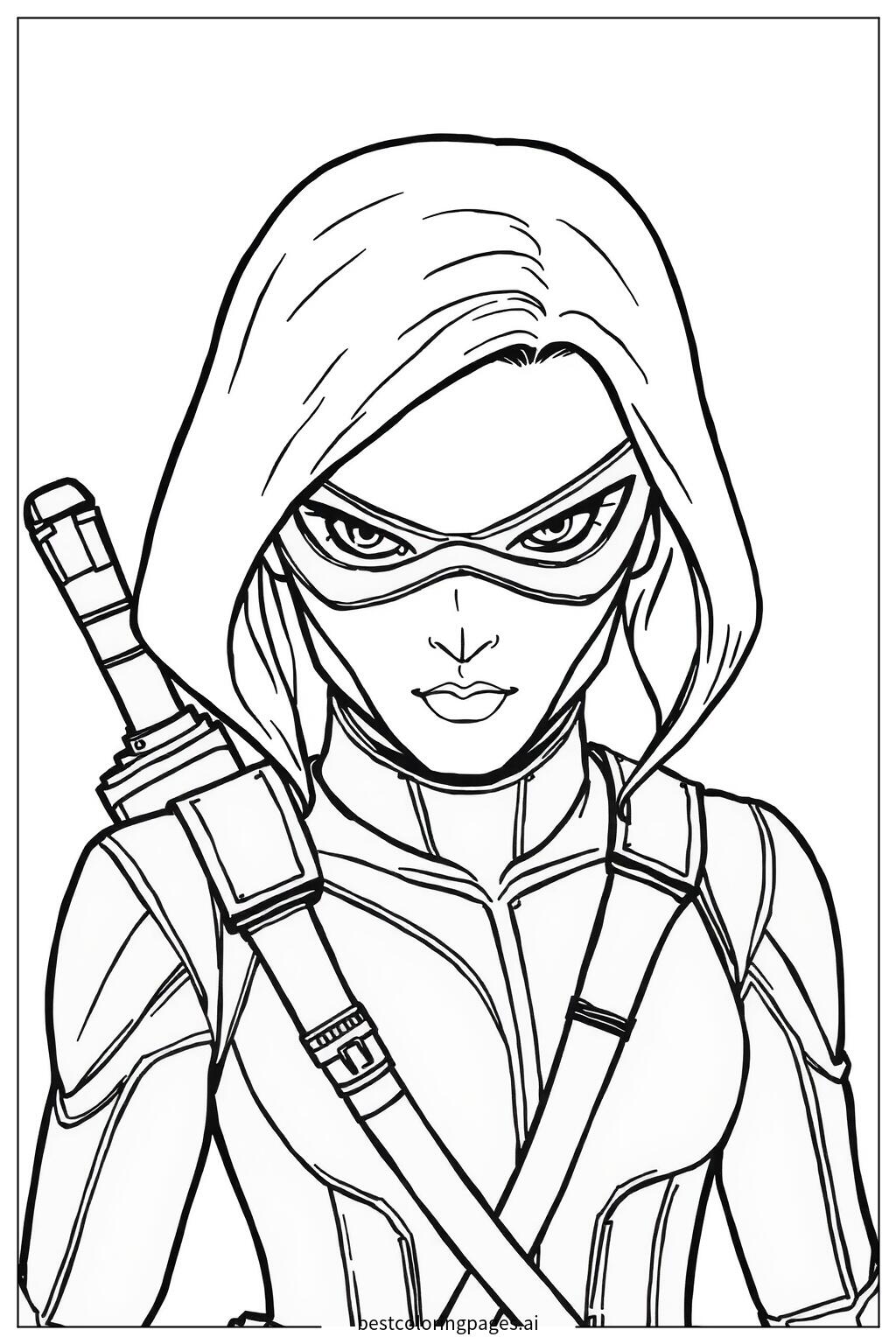 Black widow stealth mode