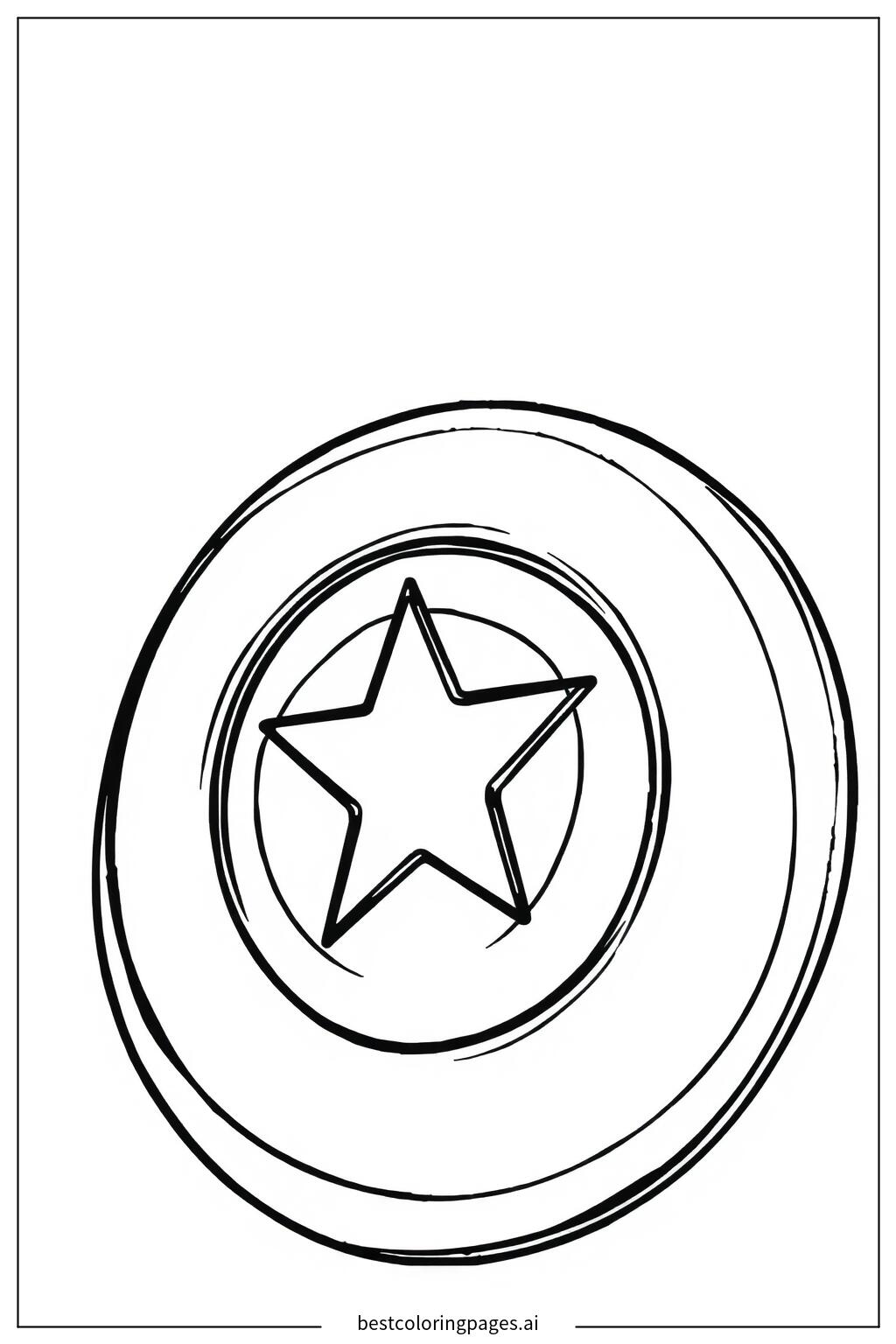 Captain america shield