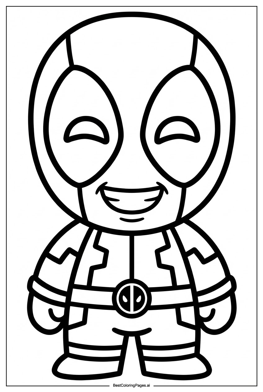 Deadpool smiling 1
