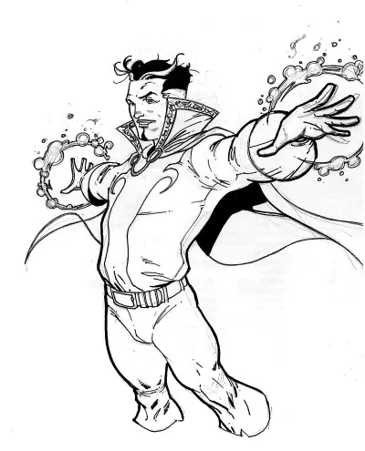 dr. strange dùng sức mạnh