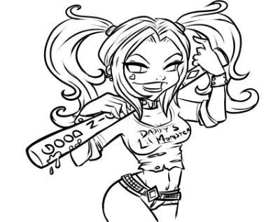 harley quinn bé nhỏ