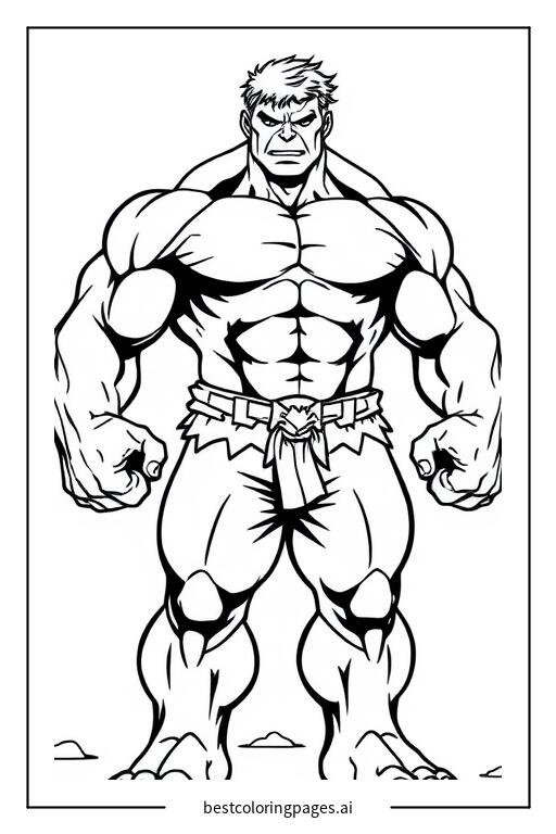 Hulk standing strong