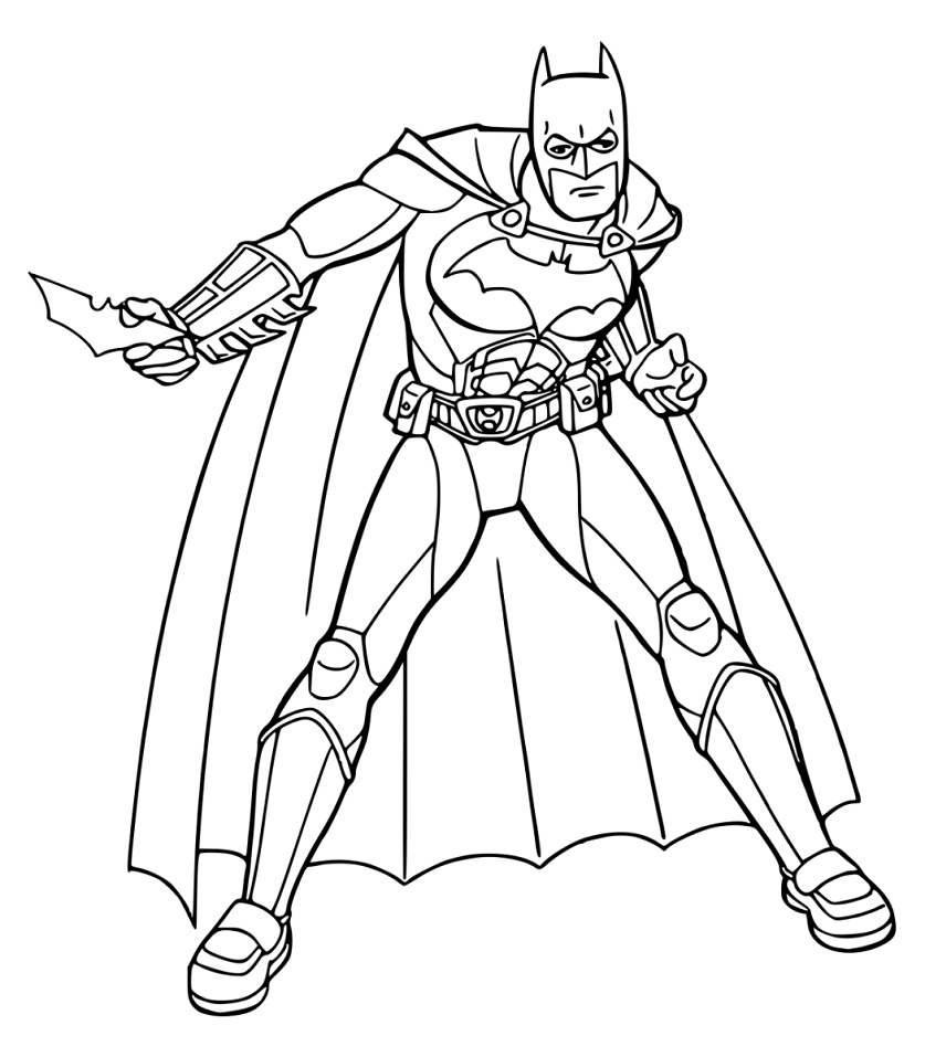 người dơi cầm batarang