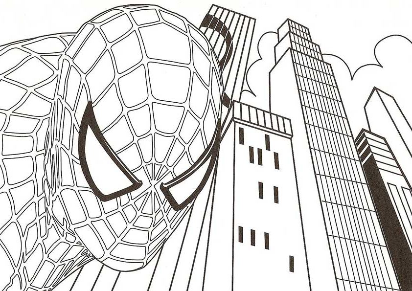 người nhện và những tòa nhà
