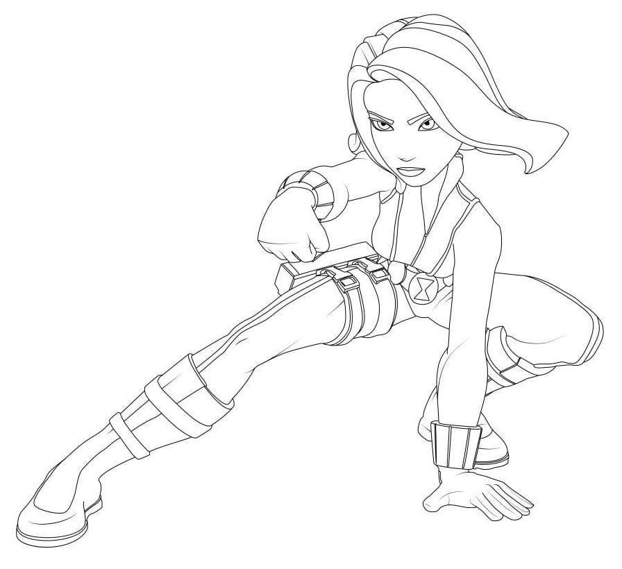 Black Widow Hoạt Hình