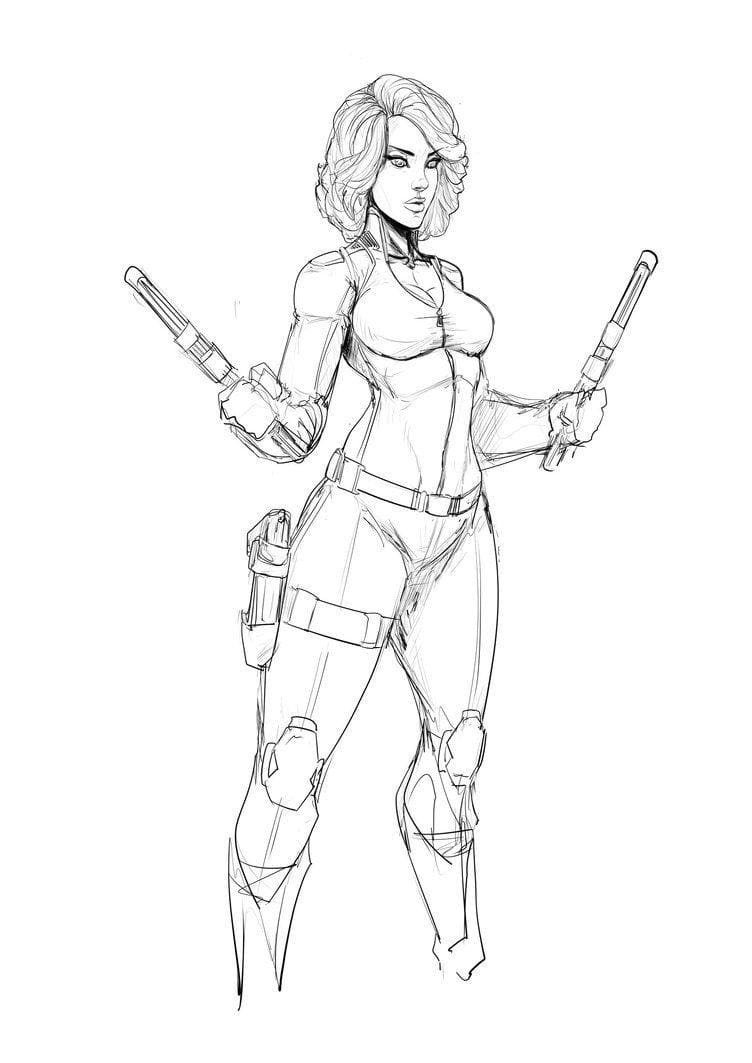 Black Widow Rất Ngầu