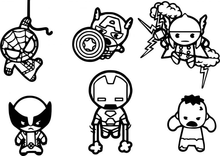 Chibi Avengers