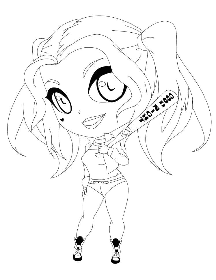 Harley Quinn Chibi