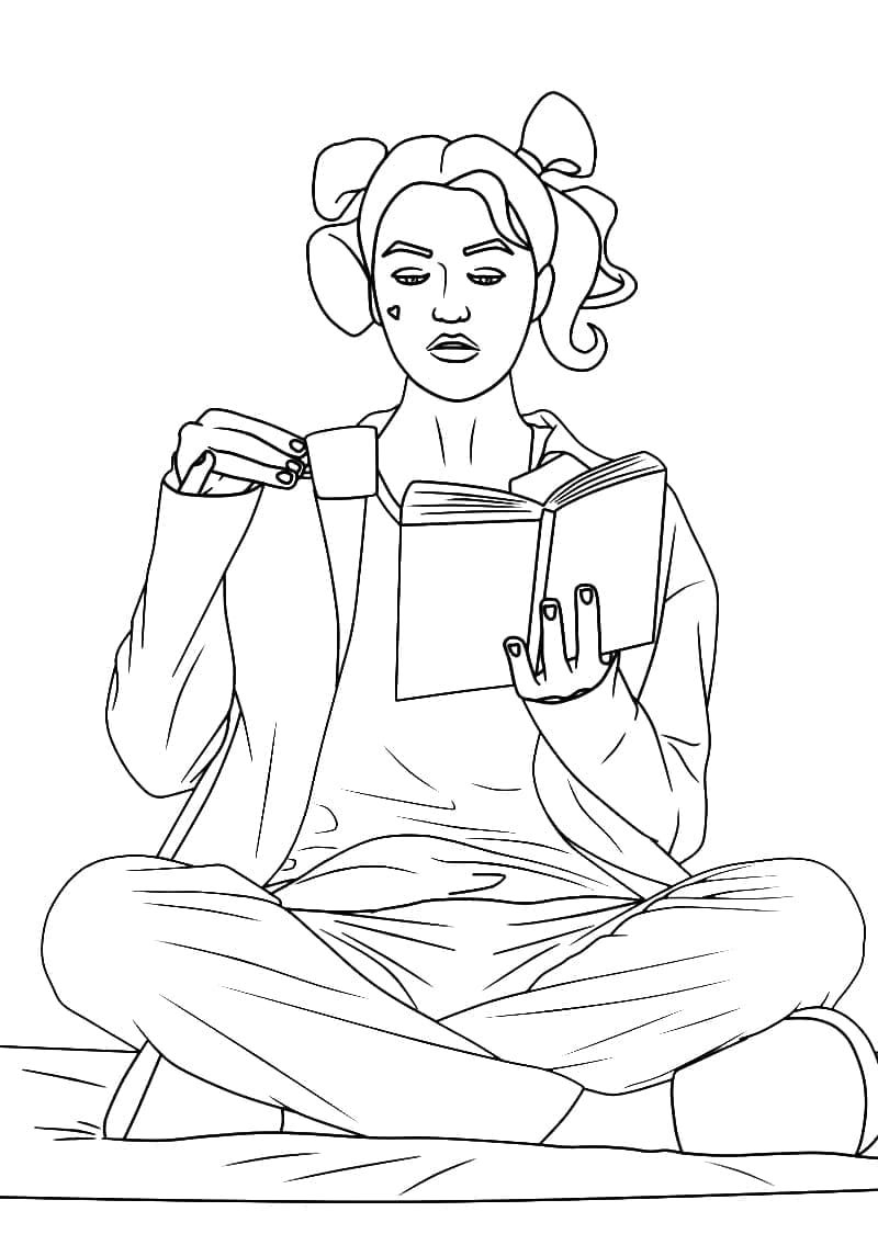 Harley Quinn Đọc Sách