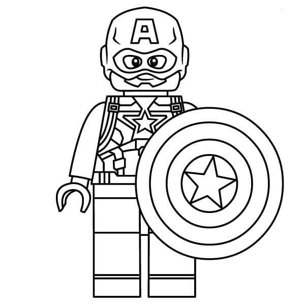 Tô Màu Đội Trưởng Mĩ Captain America