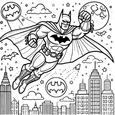 Người Dơi Bay Trong Thành Phố