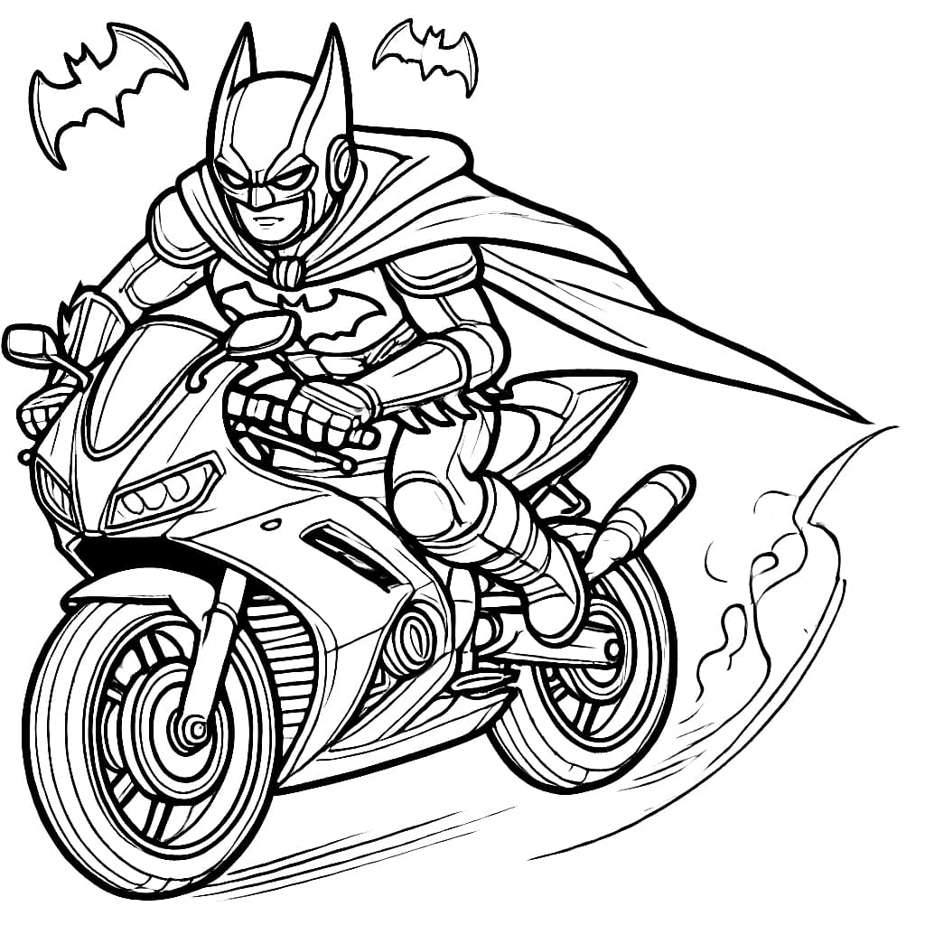 Người Dơi Lái Mô Tô