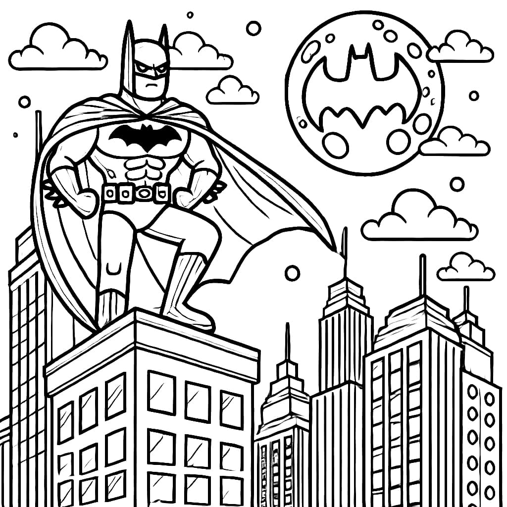 Người Dơi Và Mặt Trăng