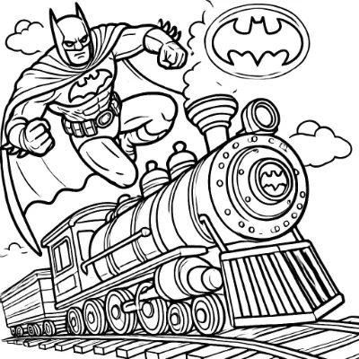 Người Dơi Và Tàu Hỏa