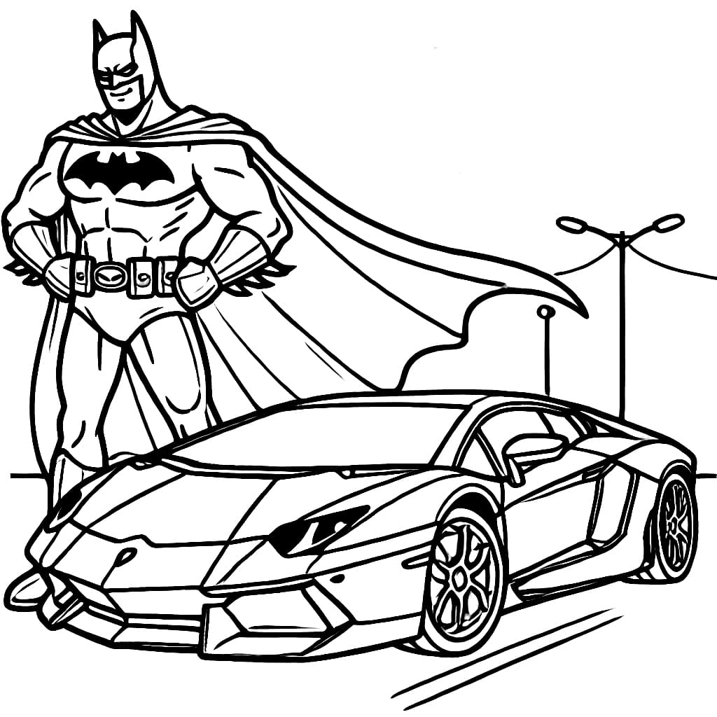 Người Dơi Với Siêu Xe