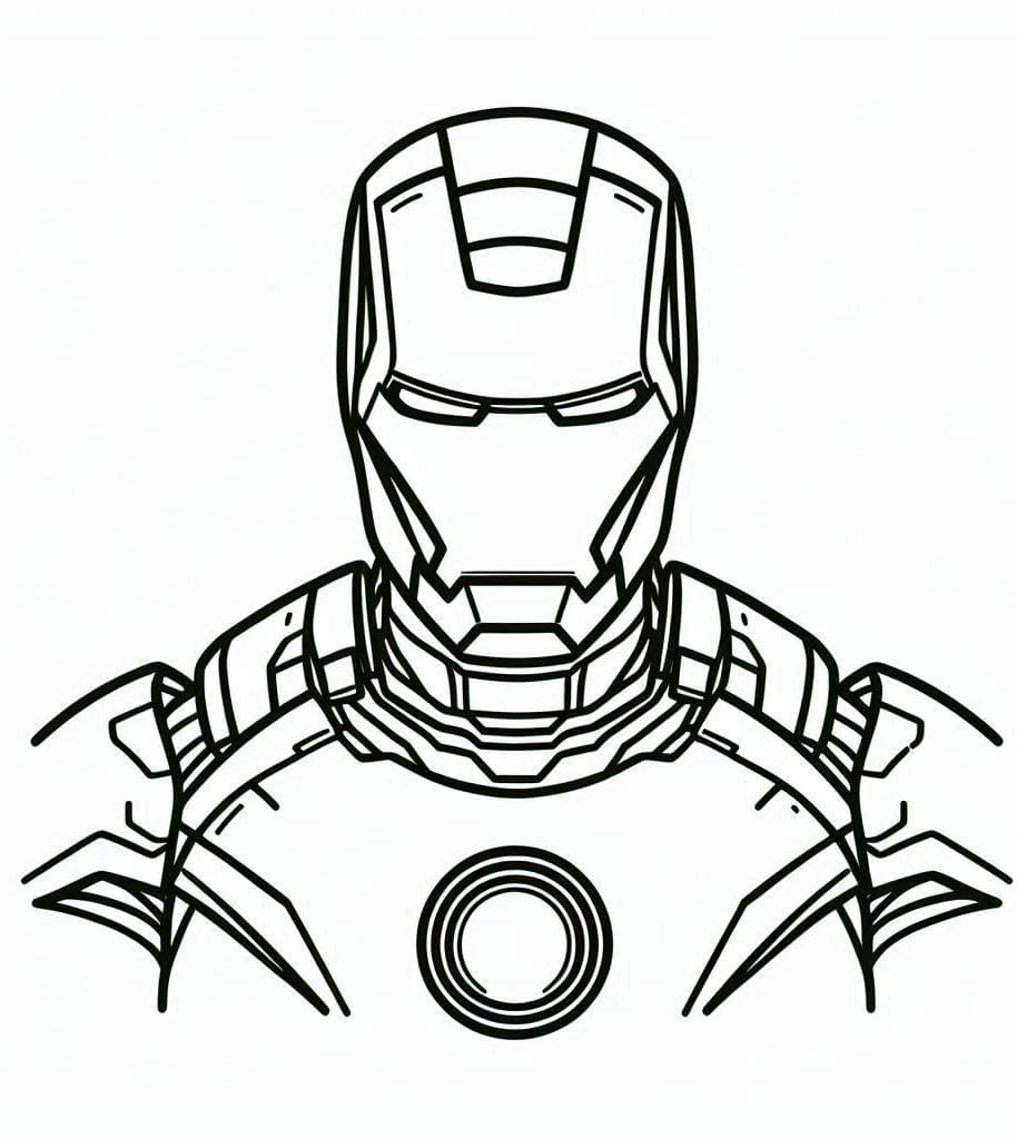 Tô Màu Người Sắt Iron Man