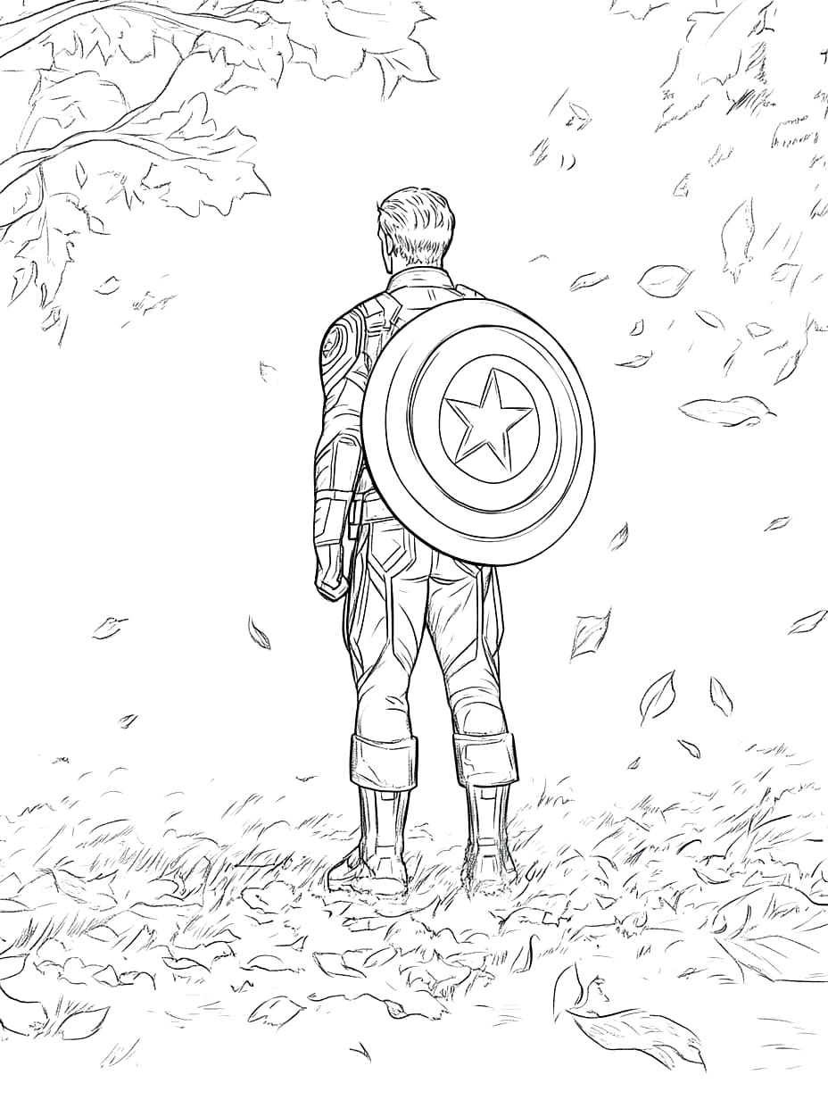 Phía Sau Đội Trưởng Mĩ