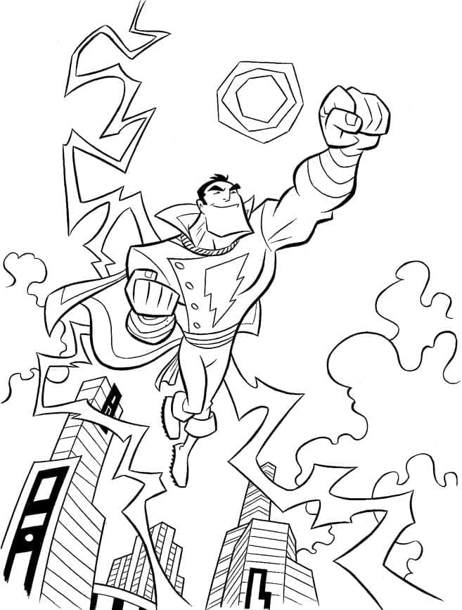 Shazam Trên Bầu Trời