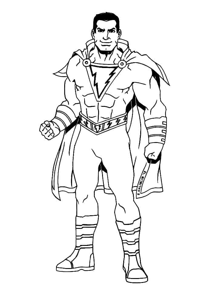 Shazam Trong Hoạt Hình