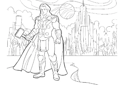 Thor Ở Ngoài Thành Phố