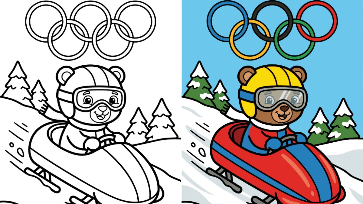 Trang Tô Màu Thế Vận Hội Mùa Đông