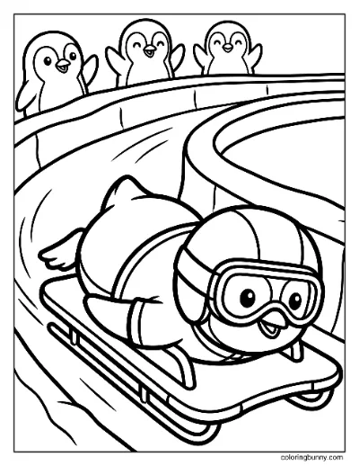 Trang Tô Màu Skeleton Thế Vận Hội Mùa Đông