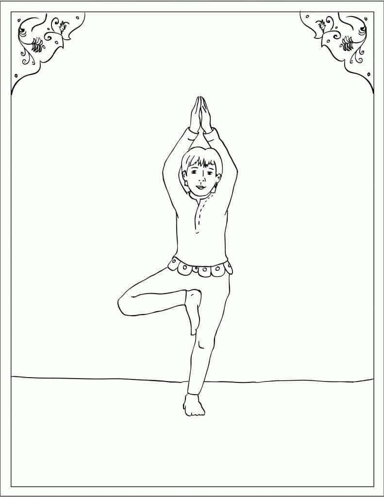 Bé Tập Yoga